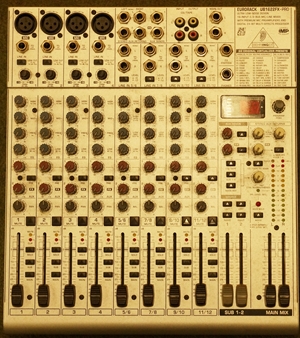 Eight-channel mixer