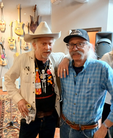 Earle with Jimbo Mathus